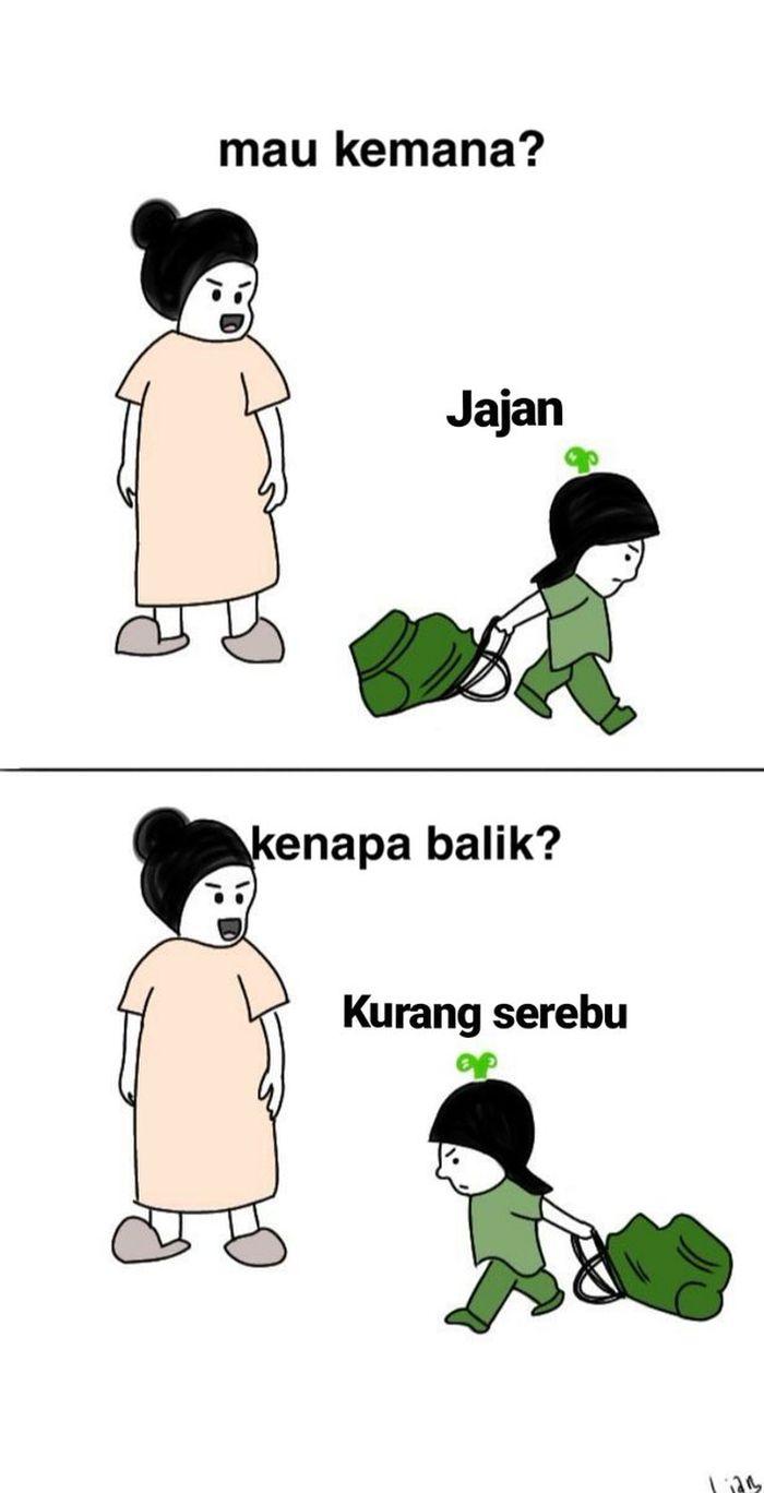 Meme Mau Kemana Kenapa Balik - KibrisPDR