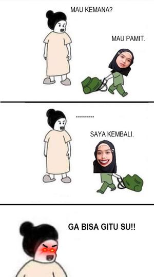 Detail Meme Mau Kemana Kenapa Balik Nomer 14