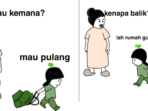 Detail Meme Mau Kemana Kenapa Balik Nomer 42