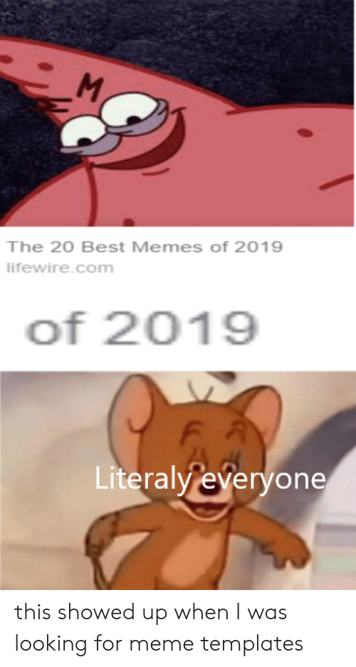 Detail Meme Template 2019 Nomer 30