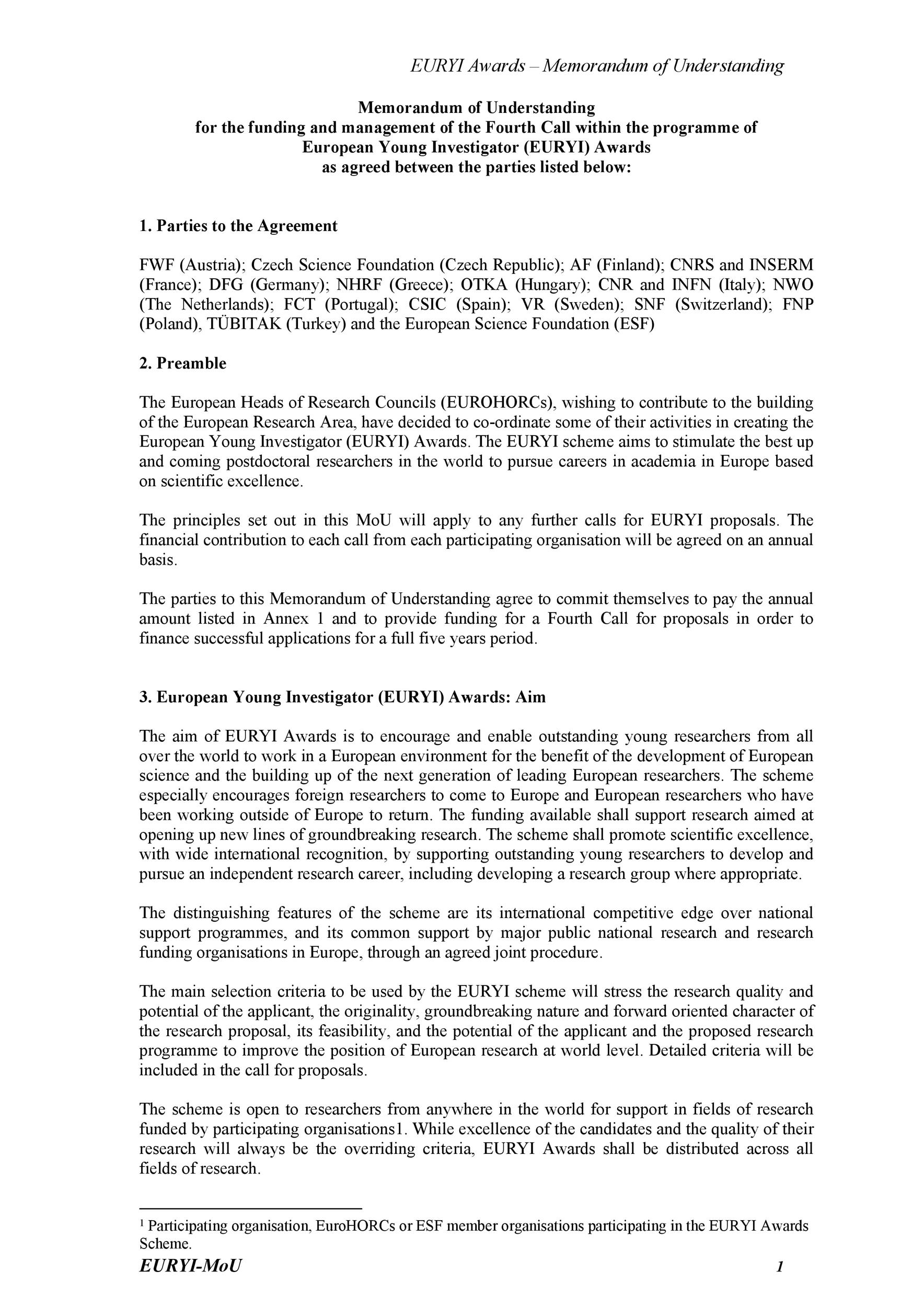 Detail Memorandum Of Understanding Template Word Nomer 10