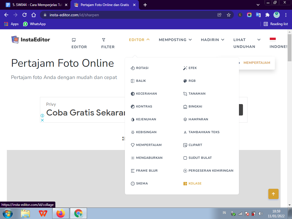 Detail Mempertajam Gambar Online Nomer 40