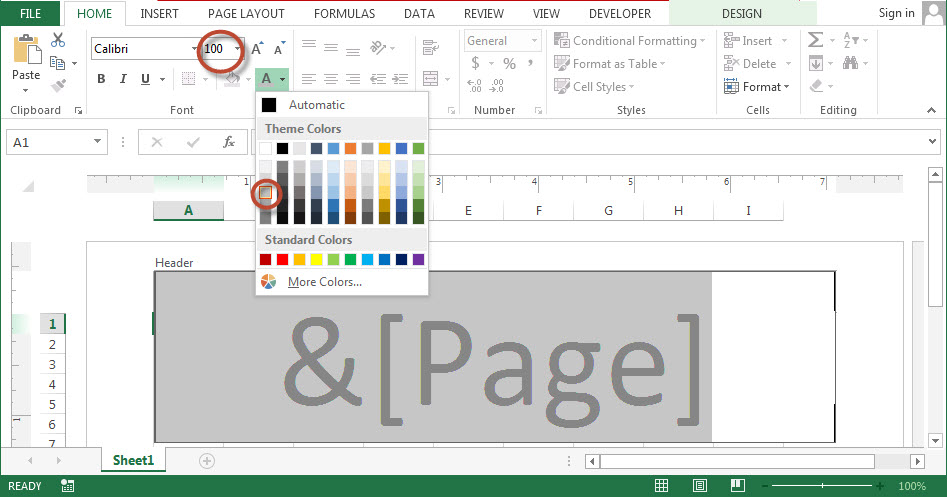 Detail Menambakan Watermark Gambar Di Excel Nomer 34