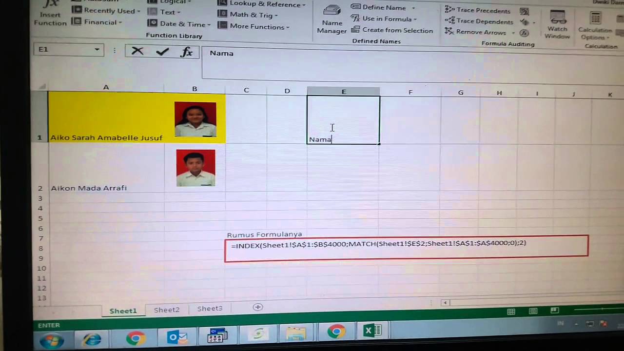 Detail Menampilkan Gambar D Excel Nomer 11