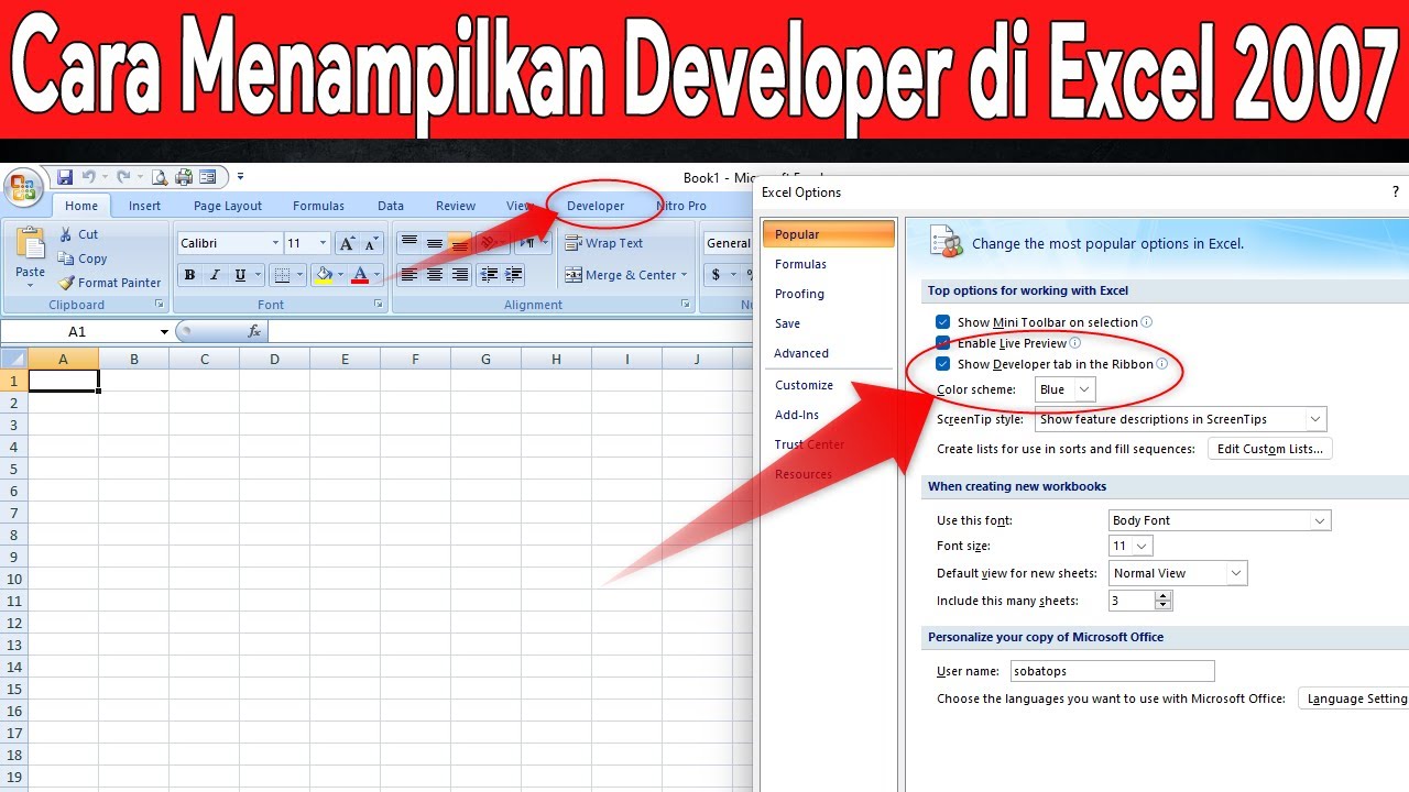 Detail Menampilkan Gambar D Excel Nomer 8