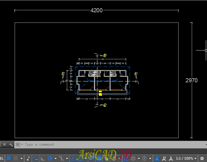 Detail Mencari Gambar Jadi Di Autocad Nomer 35