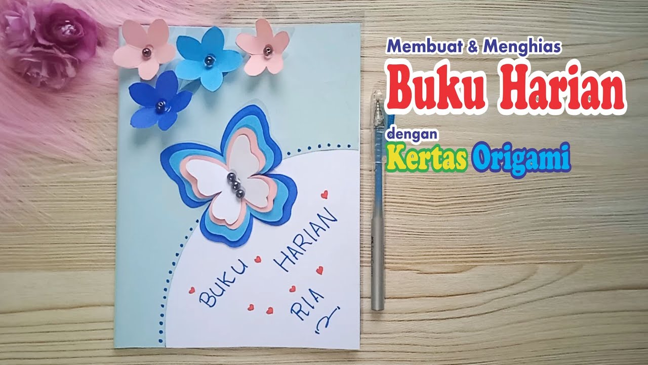 Detail Menghias Buku Diary Nomer 23