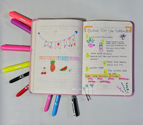 Detail Menghias Buku Diary Nomer 43