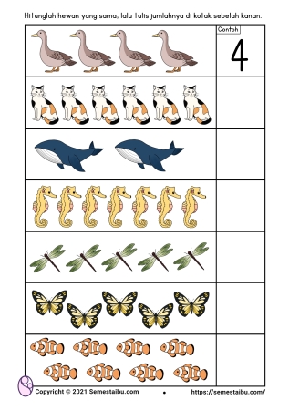 Detail Menghubungkan Gambar Binatang Yang Sama Untuk Kelas Tk Nomer 11