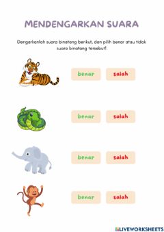 Detail Menghubungkan Gambar Binatang Yang Sama Untuk Kelas Tk Nomer 12