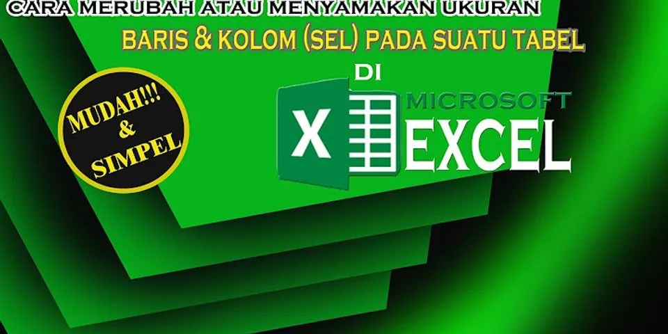 Detail Menjadikan Gambar Patokan Ukuran Table Excel Nomer 25