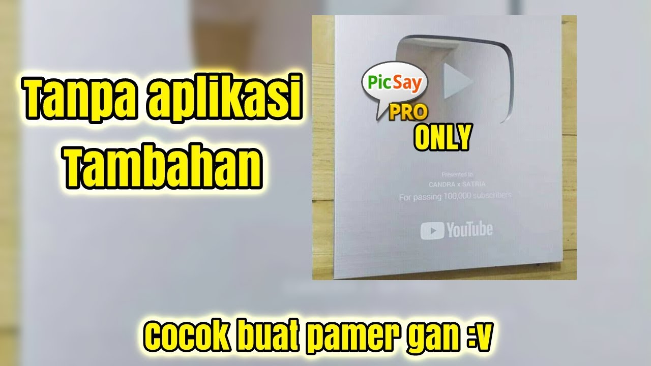 Detail Mentahan Silver Play Button Nomer 29