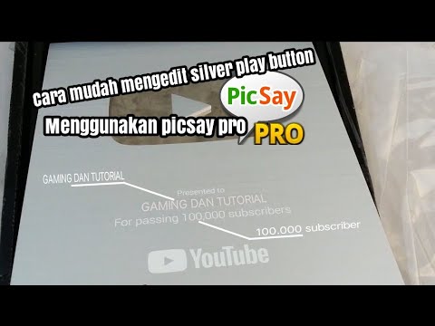 Detail Mentahan Silver Play Button Nomer 35