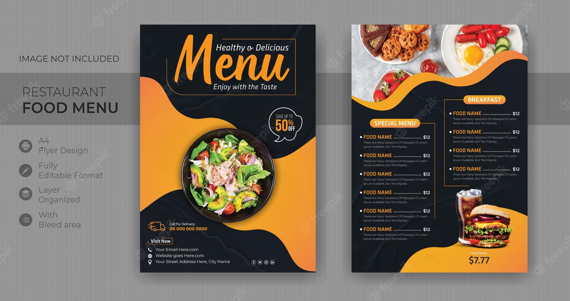 Detail Menu Design Template Nomer 14