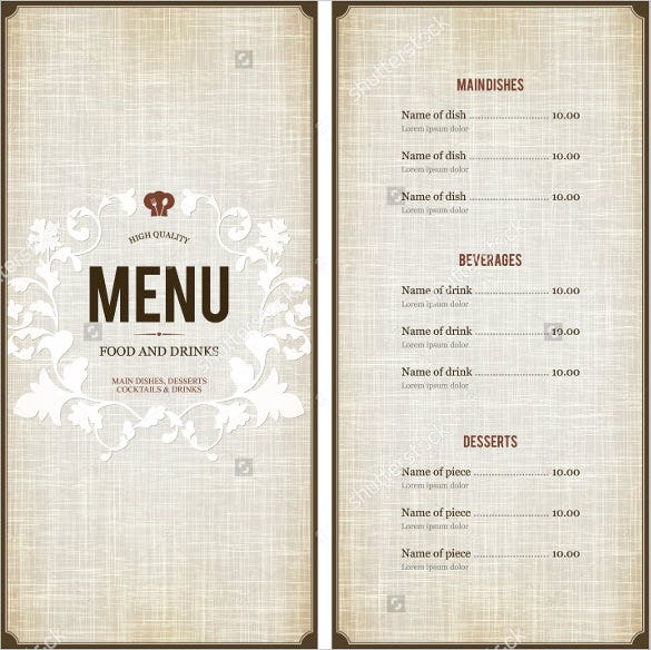 Detail Menu Design Template Nomer 17