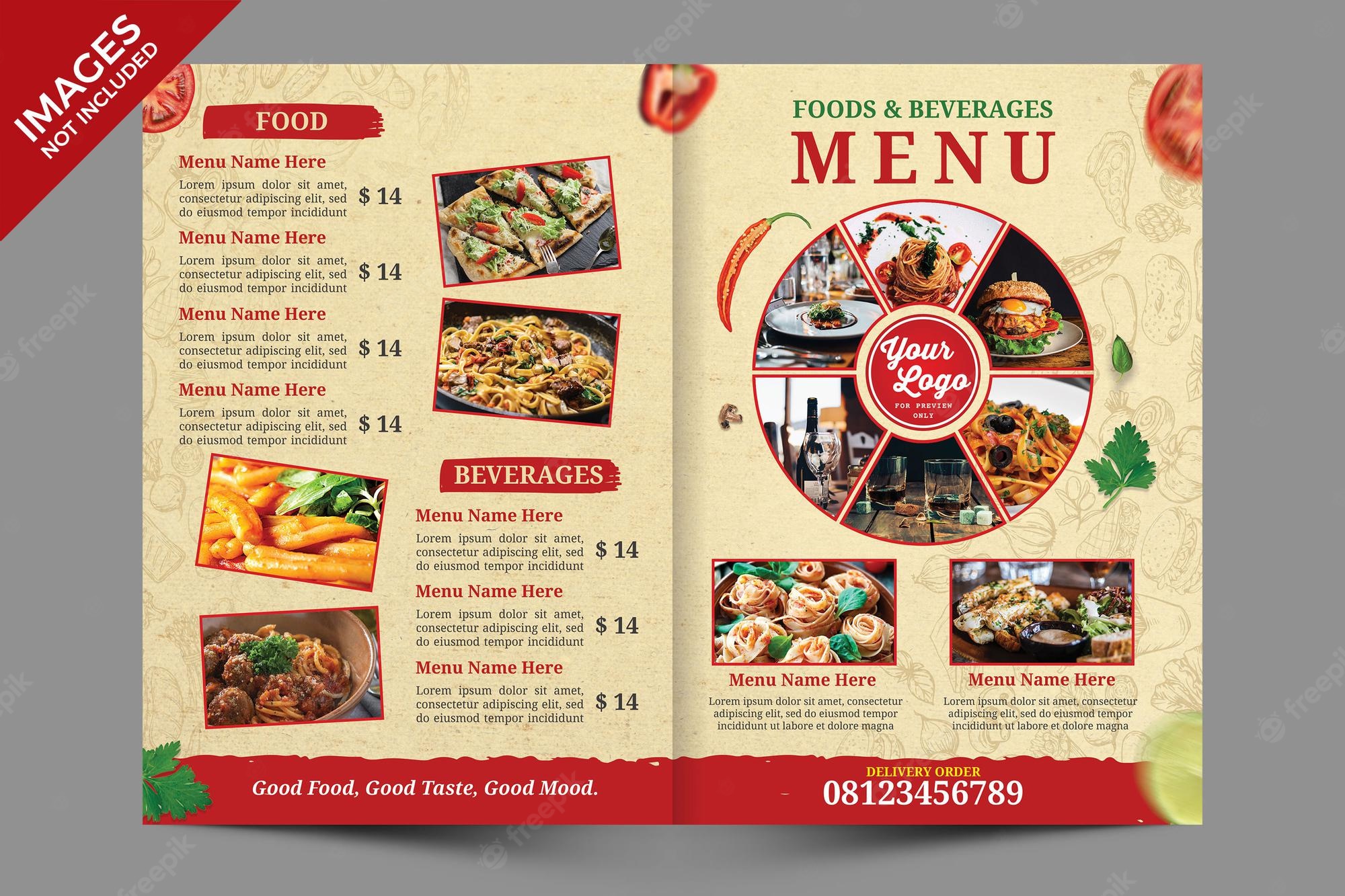 Detail Menu Design Template Nomer 6