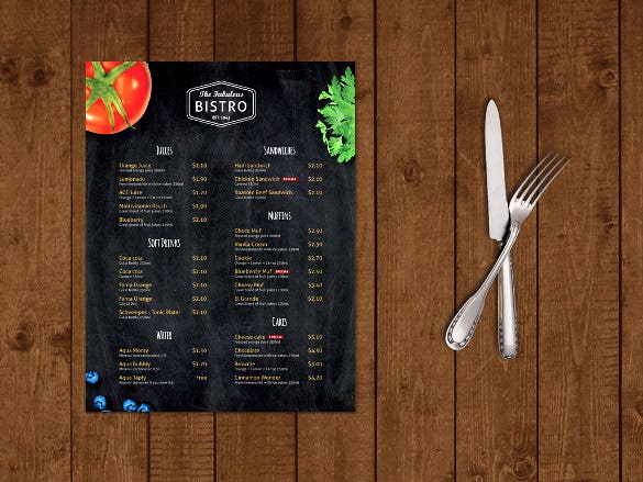 Detail Menu Design Template Nomer 8