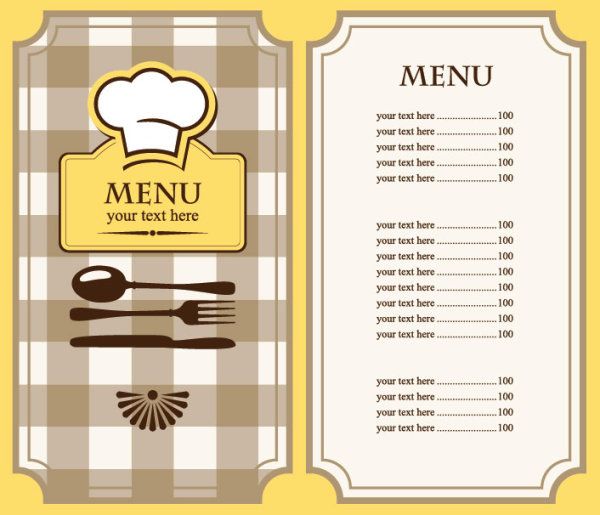 Detail Menu Template Free Nomer 43