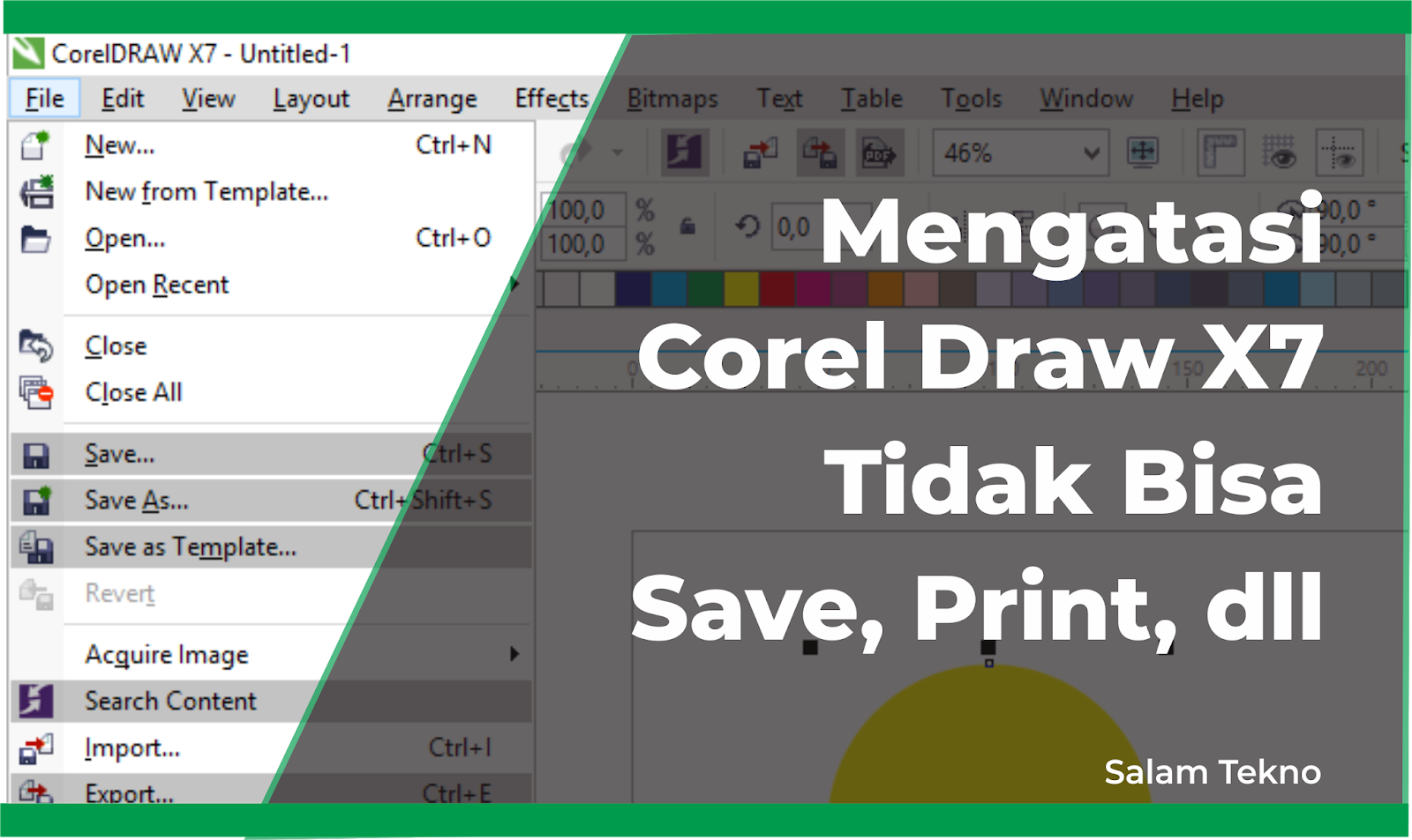 Download Menu Yann Digunakan Untuk Menyimpan Gambar Lain Di Corel Draw Nomer 17