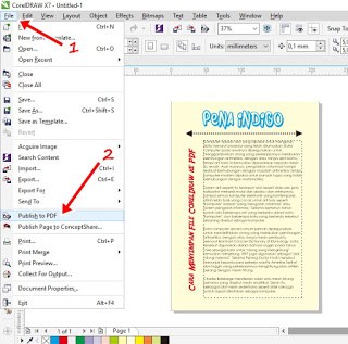 Detail Menu Yann Digunakan Untuk Menyimpan Gambar Lain Di Corel Draw Nomer 33