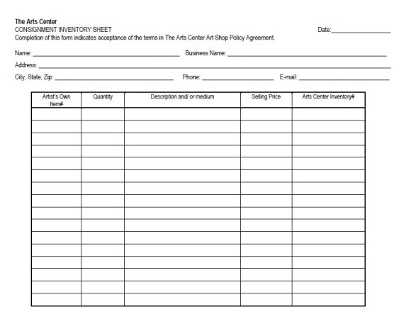 Download Merchandise Spreadsheet Template Nomer 40