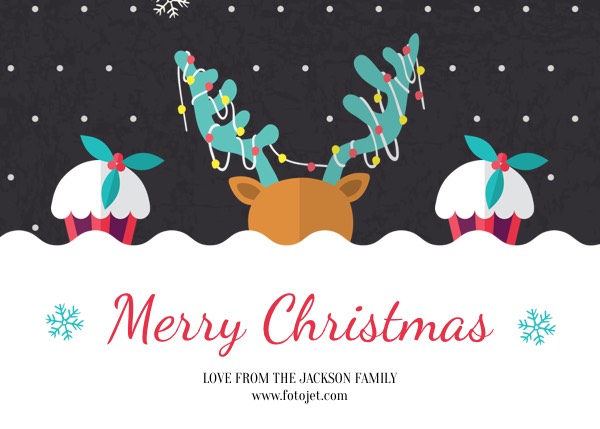 Detail Merry Christmas Template Card Nomer 31
