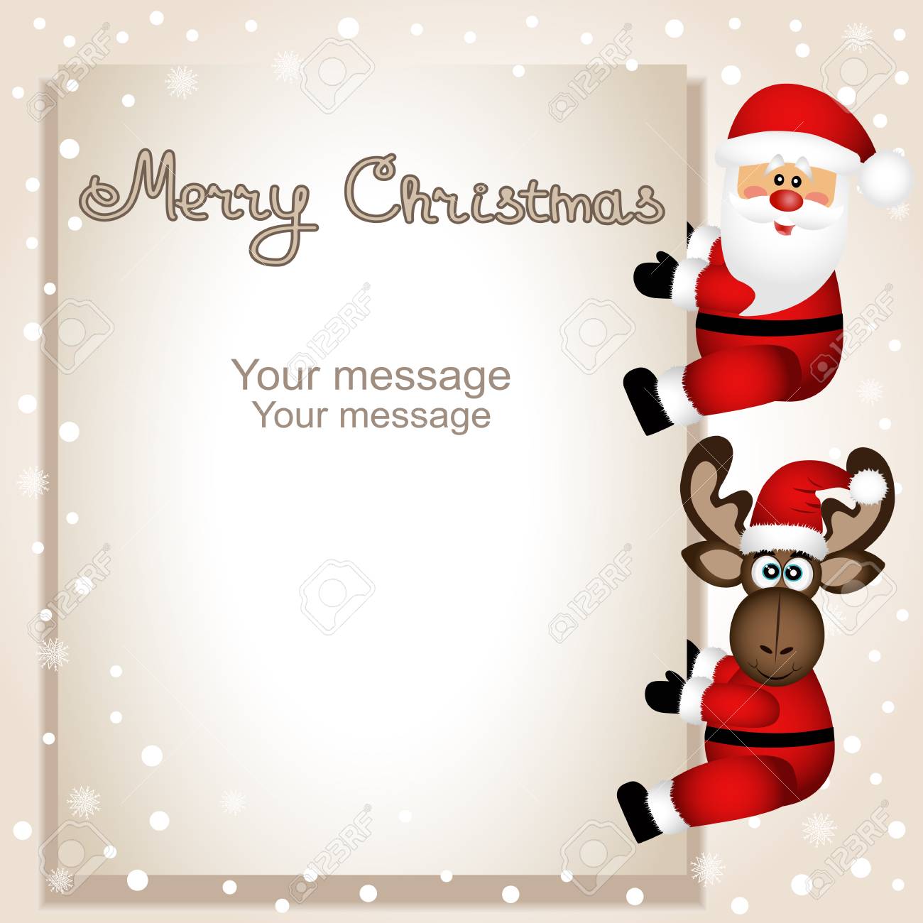Detail Merry Christmas Template Card Nomer 36