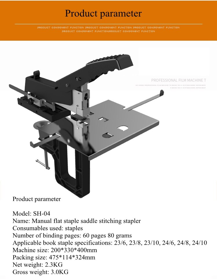 Detail Mesin Stitching Buku Nomer 40