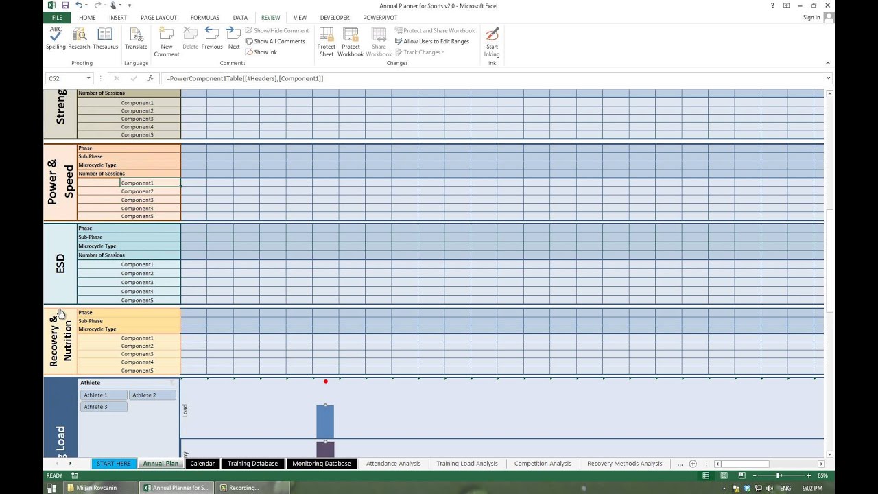 Detail Mesocycle Template Excel Nomer 8