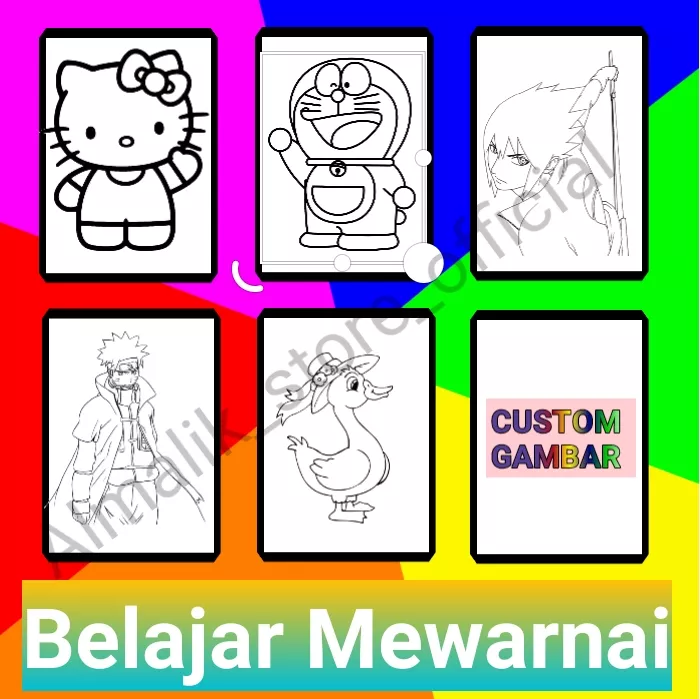 Detail Mewarna Hello Kitty Nomer 35