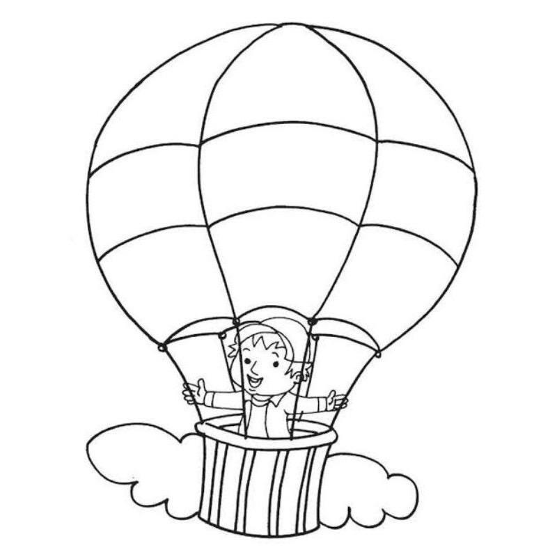 Detail Mewarnai Gambar Balon Untuk Anak Paud Nomer 17