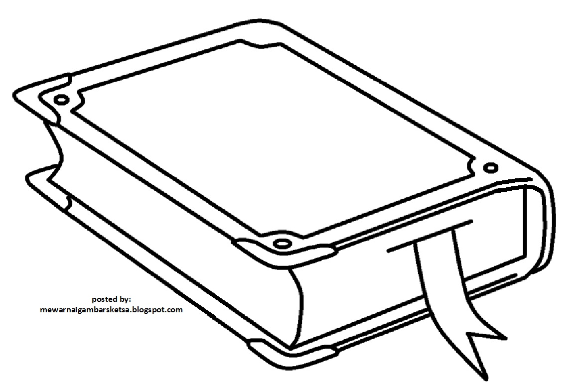 Detail Mewarnai Gambar Buku Nomer 15