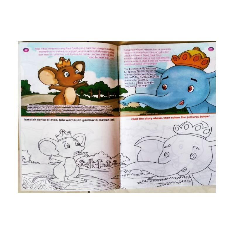 Detail Mewarnai Gambar Buku Nomer 24