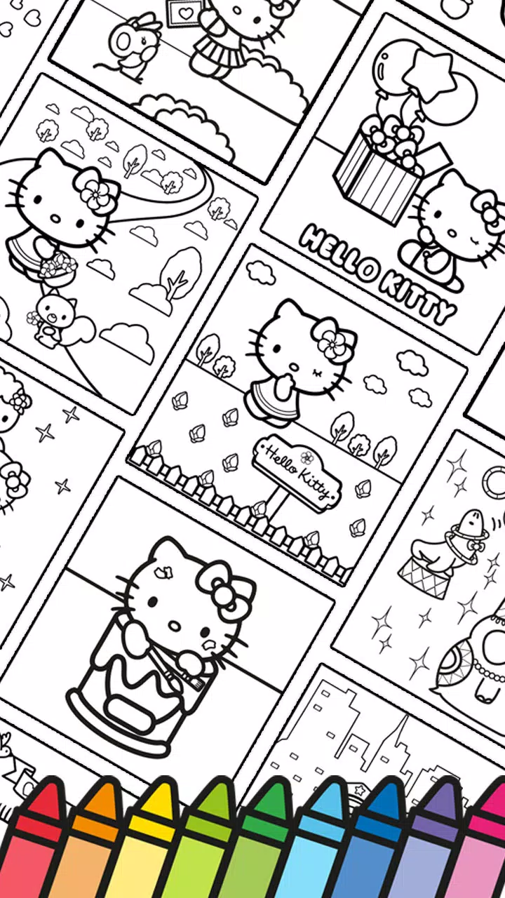 Detail Mewarnai Gambar Hello Kitty Terbaru Nomer 35