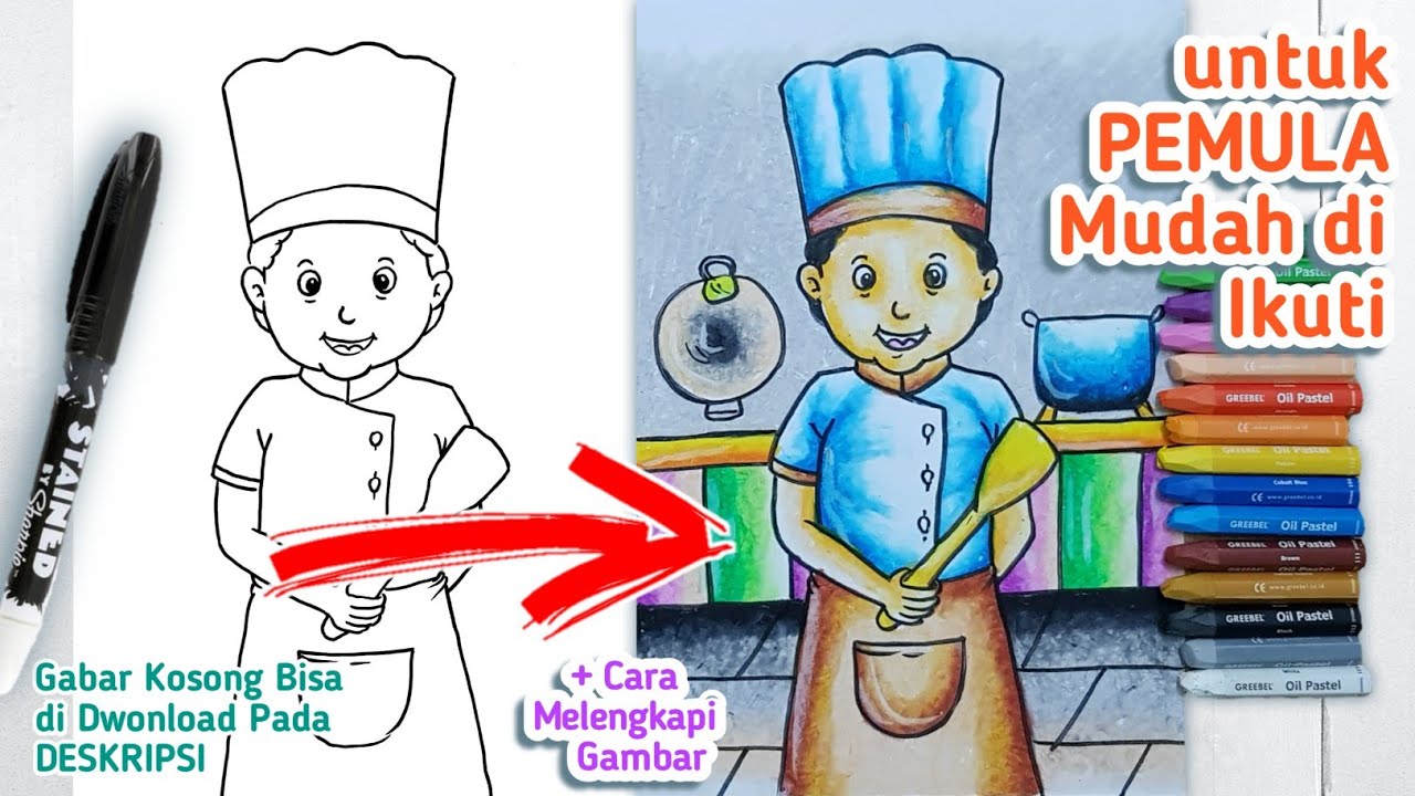 Detail Mewarnai Gambar Kokiuntuk Anak Paud Nomer 4