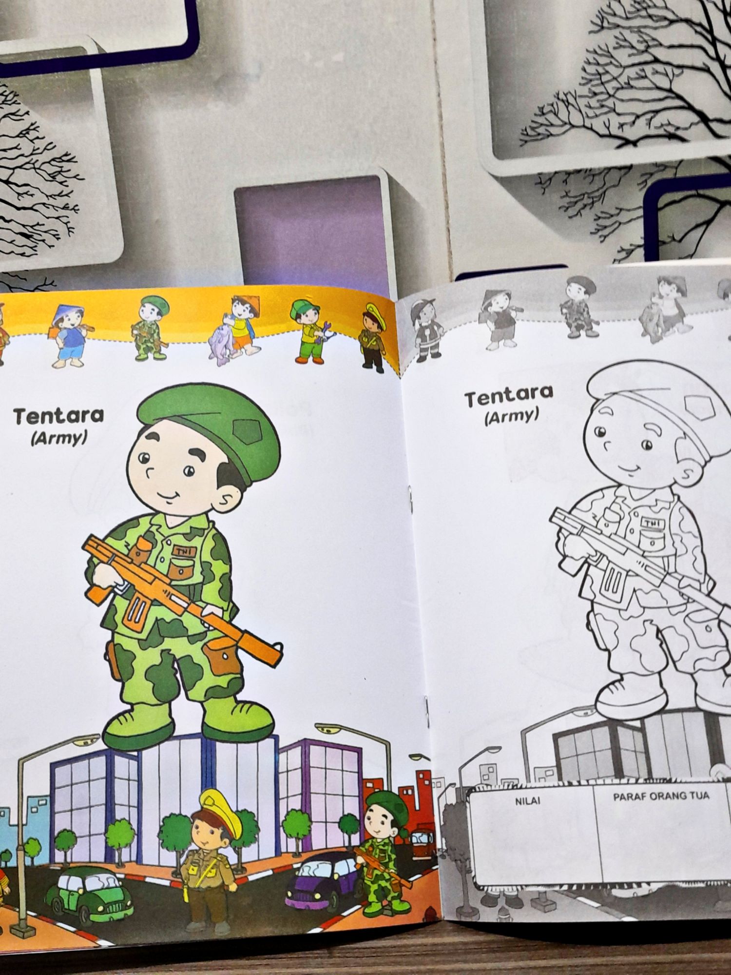 Detail Mewarnai Gambar Satpam Iuntuk Anak Paud Nomer 10