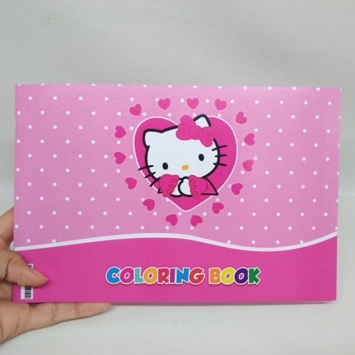 Detail Mewarnai Gambar Ulang Tahun Tema Hello Kitty Nomer 4