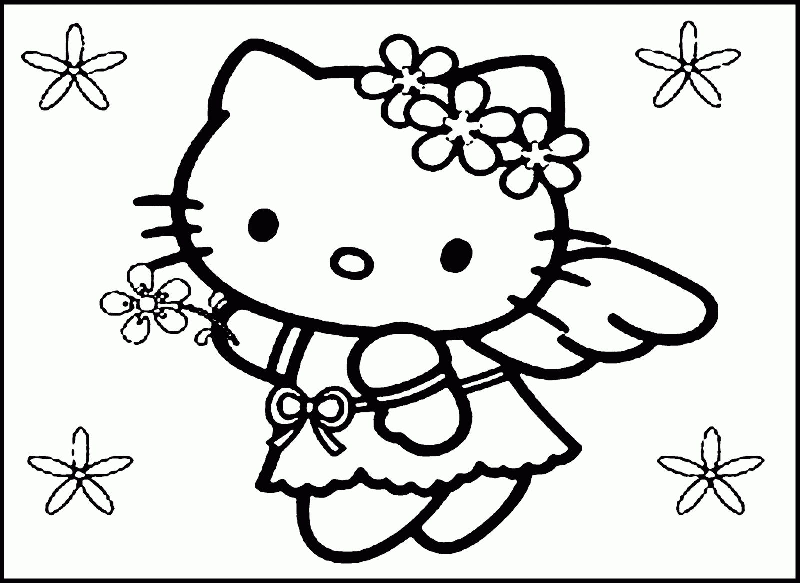 Detail Mewarnai Gambar Ulang Tahun Tema Hello Kitty Nomer 3