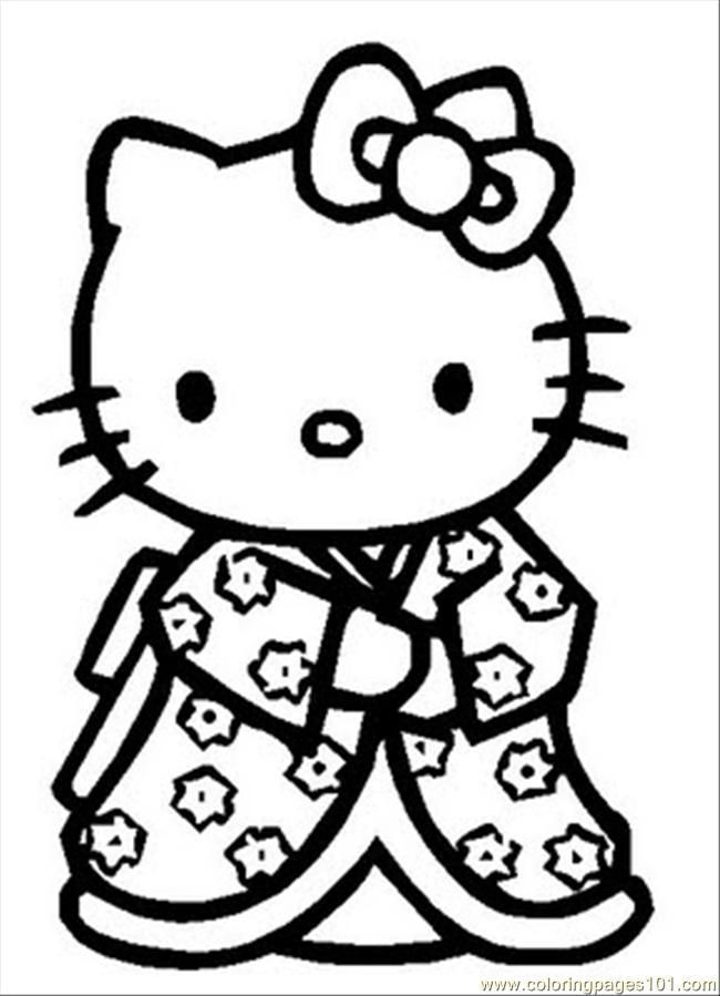 Detail Mewarnai Hello Kitty Dengan Crayon Nomer 38