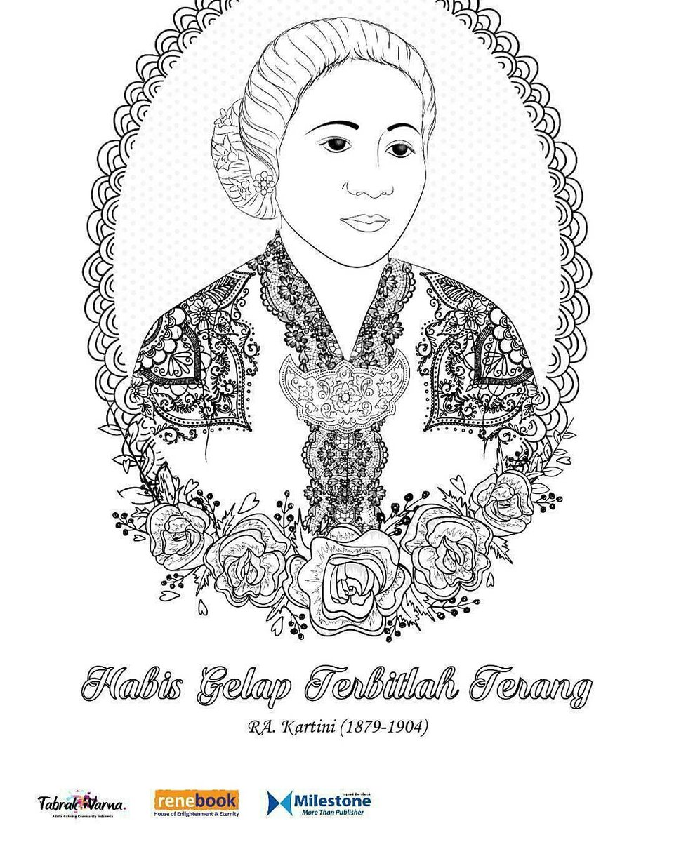 Detail Mewarni Gambar Kartini Nomer 3