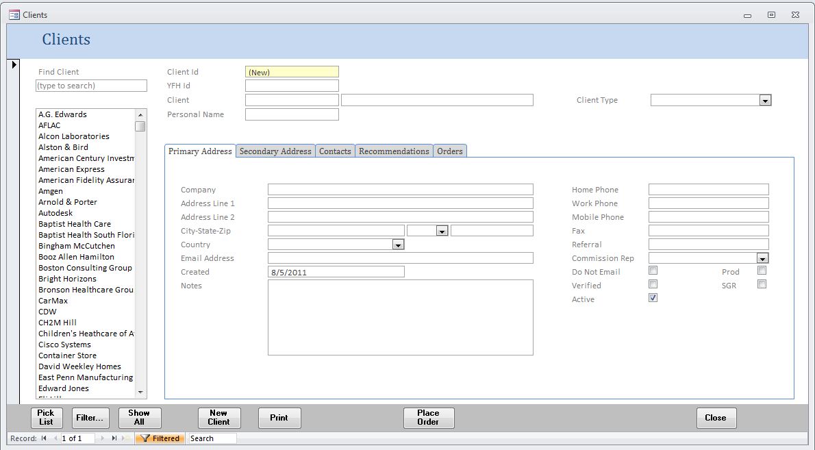 Detail Microsoft Access Patient Database Template Nomer 20