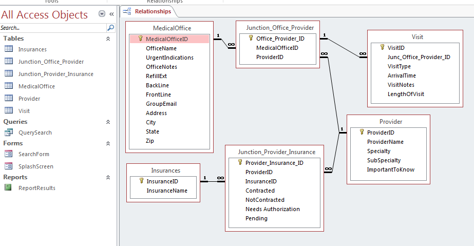 Detail Microsoft Access Patient Database Template Nomer 46
