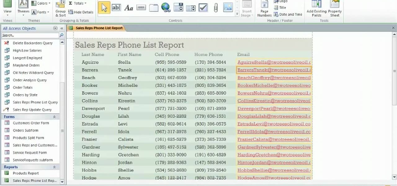 Detail Microsoft Access Patient Database Template Nomer 53