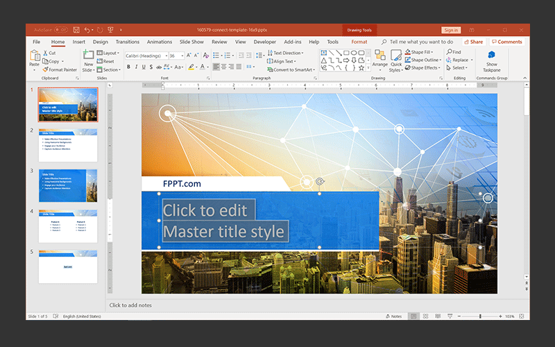 Detail Microsoft Power Point Template Nomer 10