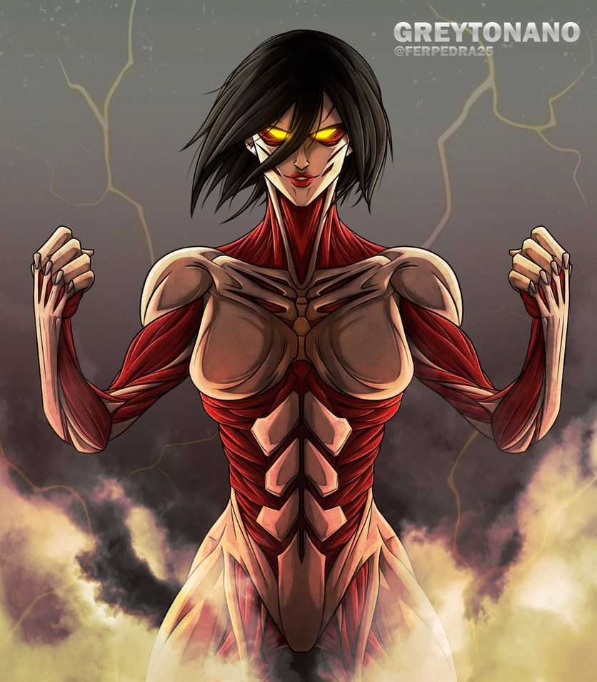 Detail Mikasa Ackerman Titan Form Nomer 4