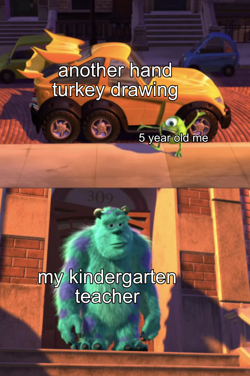 Detail Mike Wazowski Meme Template Nomer 25