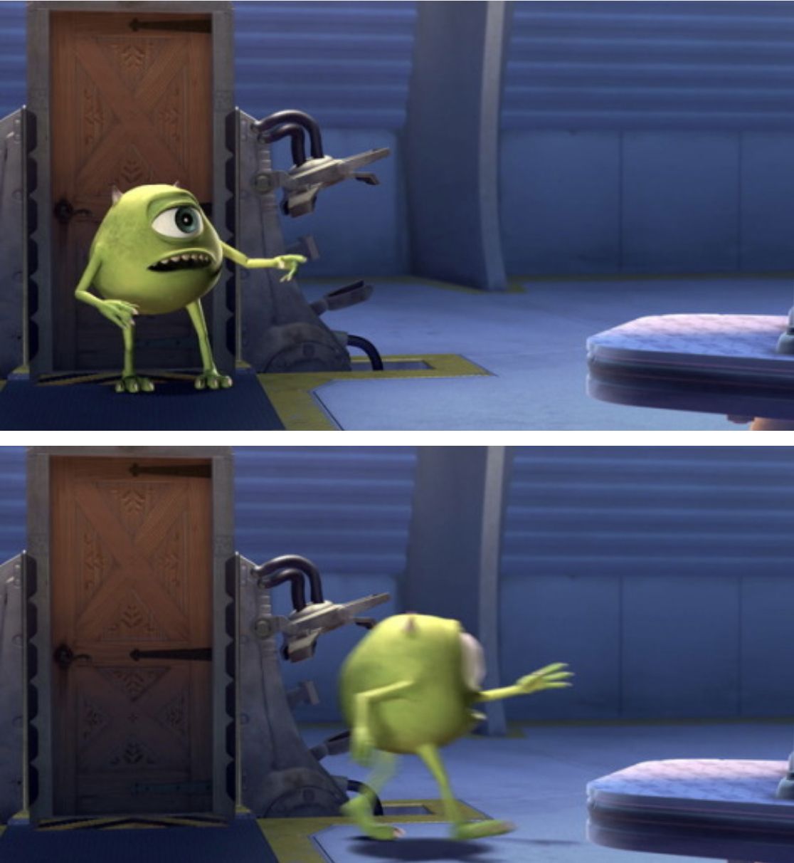 Download Mike Wazowski Meme Template Nomer 27