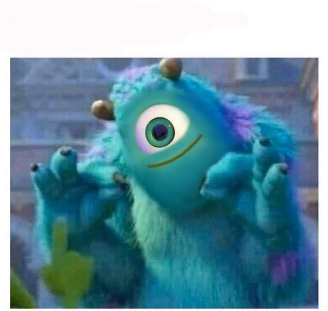 Detail Mike Wazowski Meme Template Nomer 30