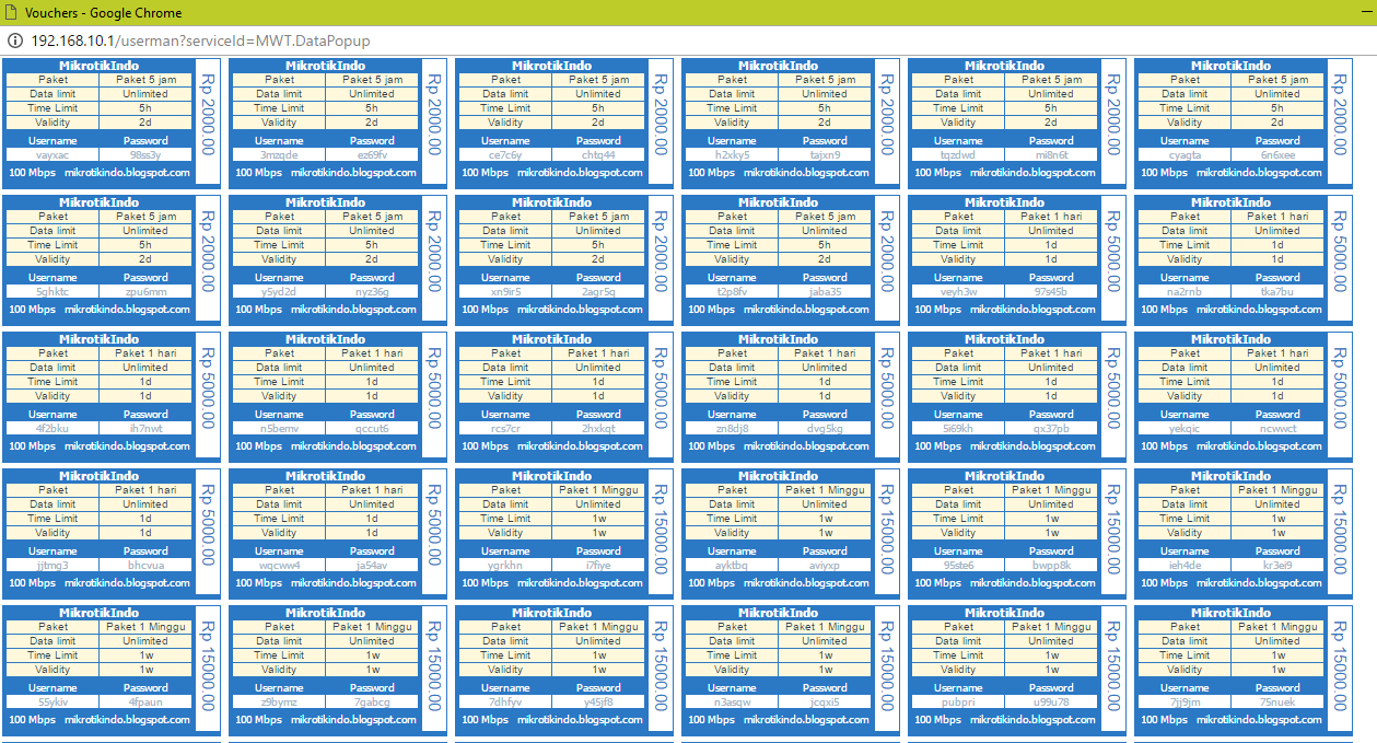 Detail Mikrotik Voucher Template Nomer 10