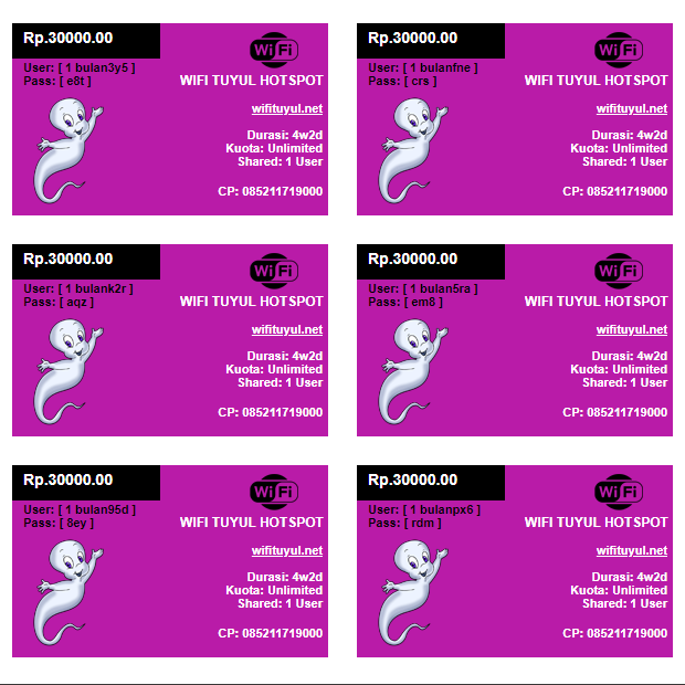 Detail Mikrotik Voucher Template Html Nomer 25
